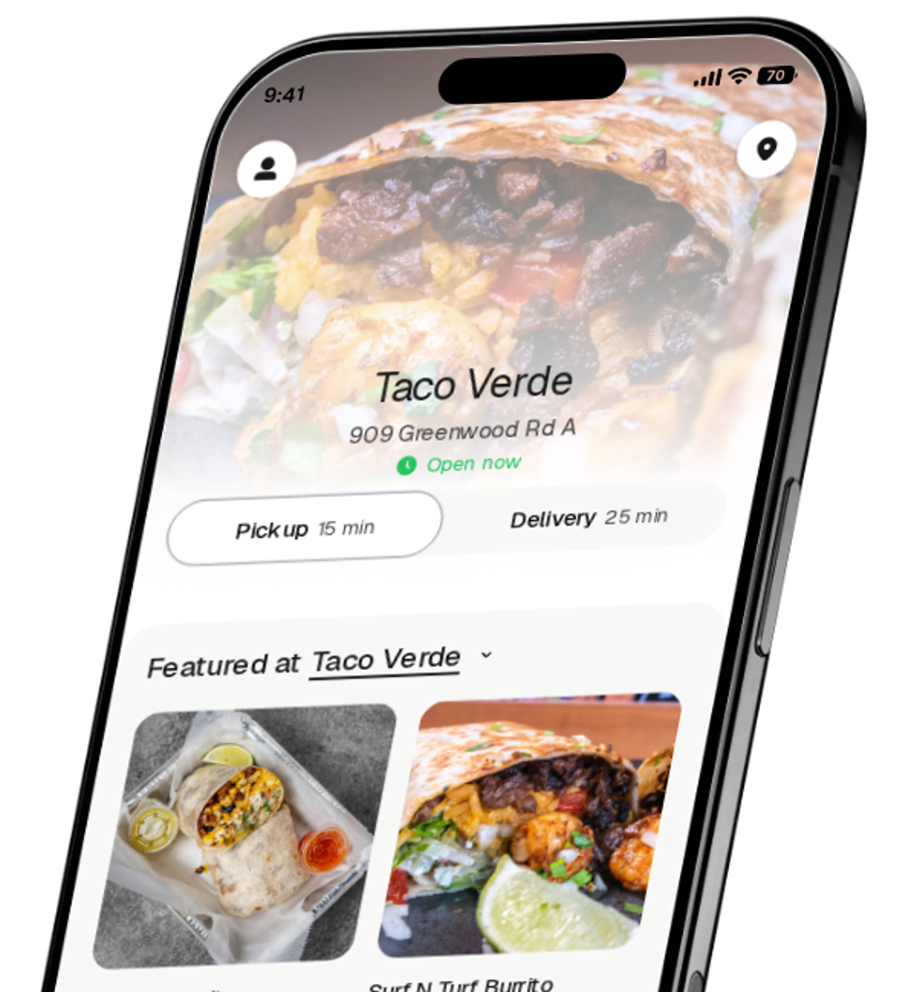 Taco Verde app preview